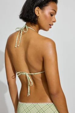 Hot Slider Triangle Bikini Top Swimwear