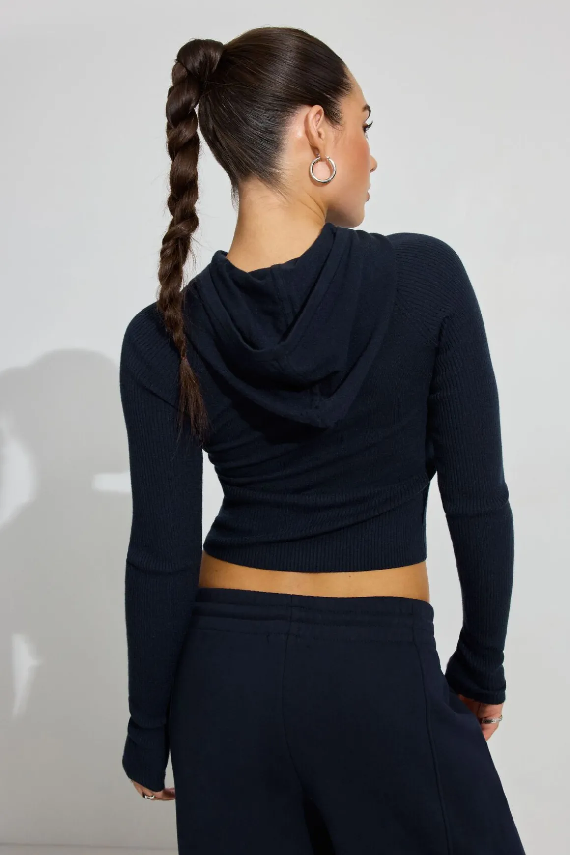 New Soft Bodycon Hoodie Matching Sets|Hoodies & Sweatshirts