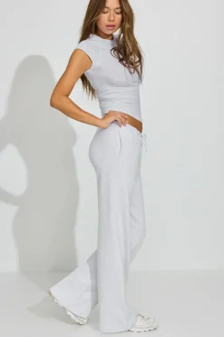 Sale Soft Terry Wide Leg Sweatpants Matching Sets|Fleece