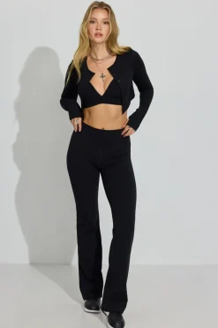 Hot SoftActive Crop Cardigan Activewear|Tops