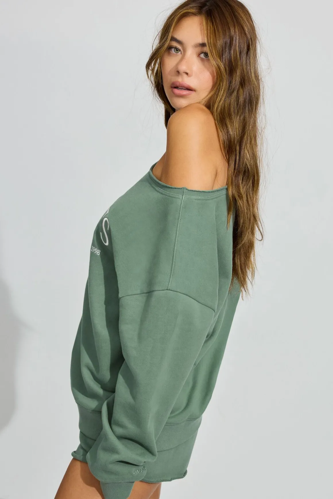 Online SoftTerry Off Shoulder Sweatshirt Hoodies & Sweatshirts|Hoodies & Sweatshirts