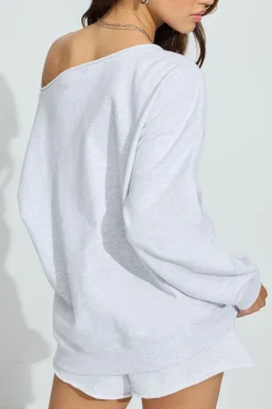 Best SoftTerry Off Shoulder Sweatshirt Hoodies & Sweatshirts|Hoodies & Sweatshirts