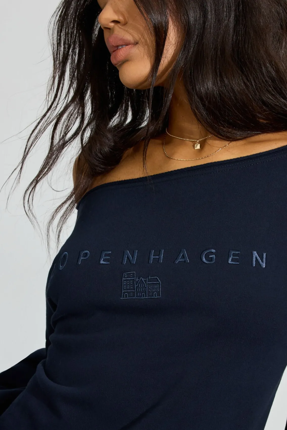 Online SoftTerry Off Shoulder Sweatshirt Matching Sets|Fleece