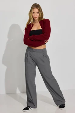 Outlet Spongy Button Up Cardigan Sweaters & Cardigans|Long Sleeve Tops