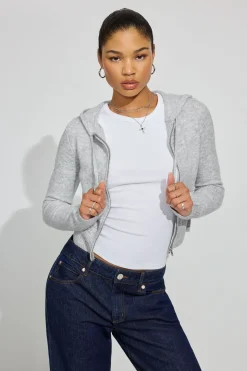 New Spongy Zip Hoodie Hoodies & Sweatshirts|Sweaters & Cardigans