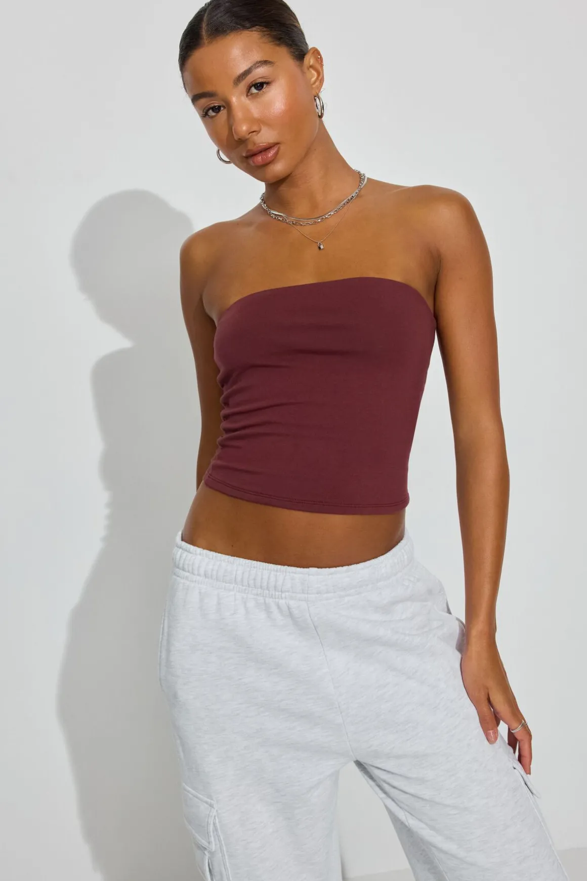 Hot Tasia Tube Top Tank Tops