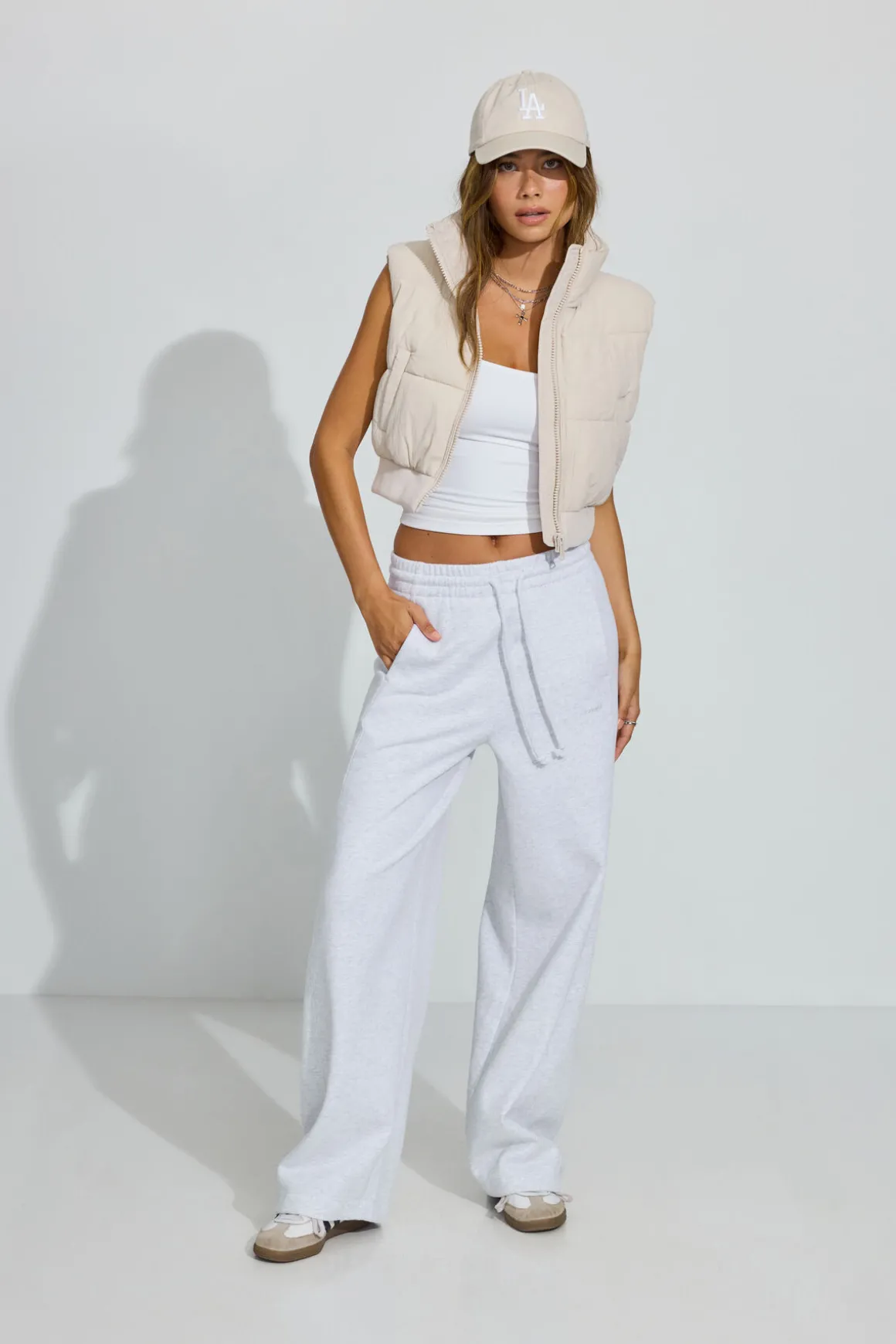 Best Sale UltraFleece Barrel Leg Sweatpants Matching Sets|Fleece
