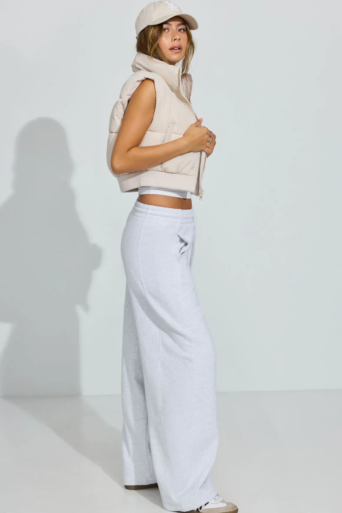 Best Sale UltraFleece Barrel Leg Sweatpants Matching Sets|Fleece