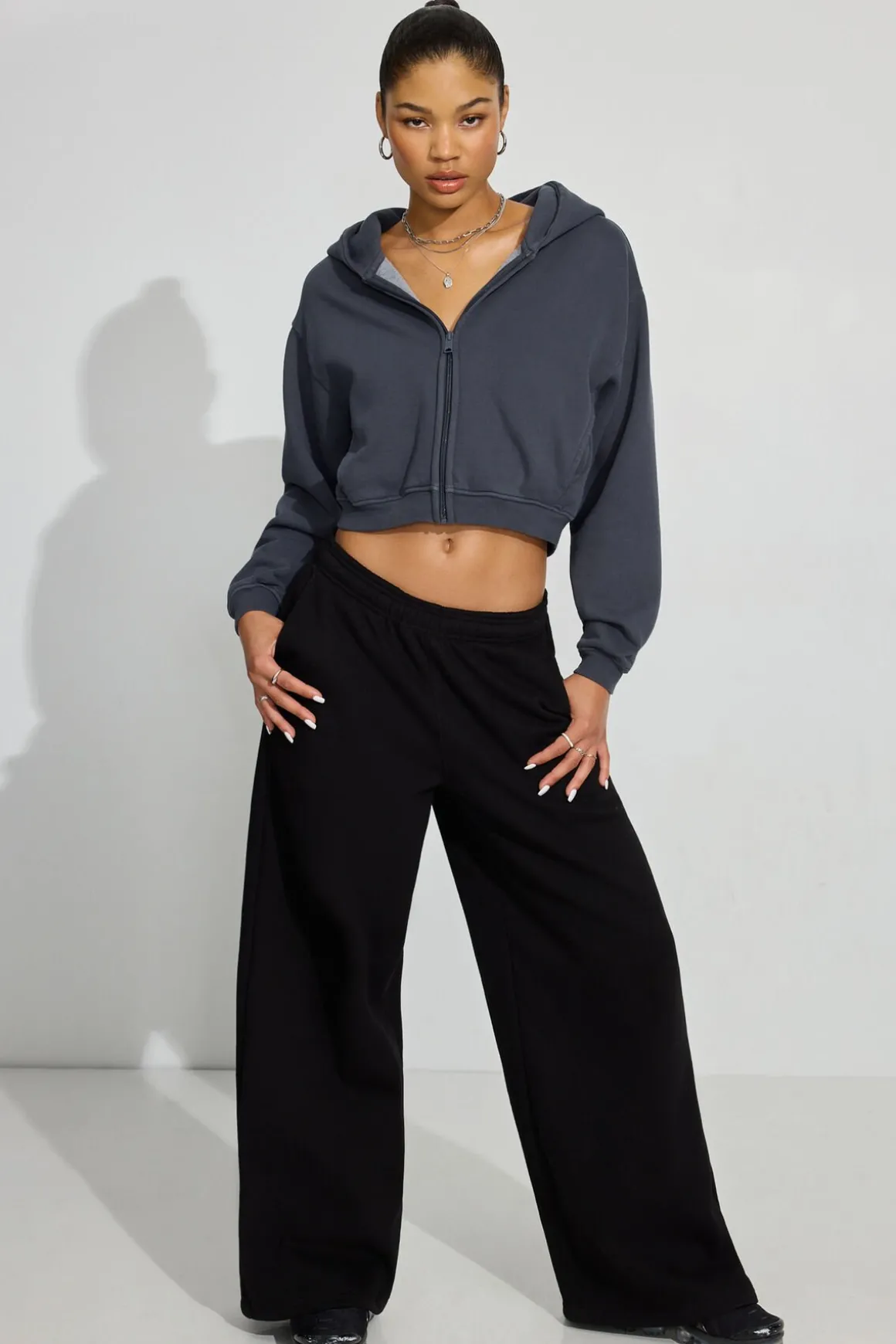 Sale UltraFleece Boxy Full Zip Hoodie Matching Sets|Hoodies & Sweatshirts