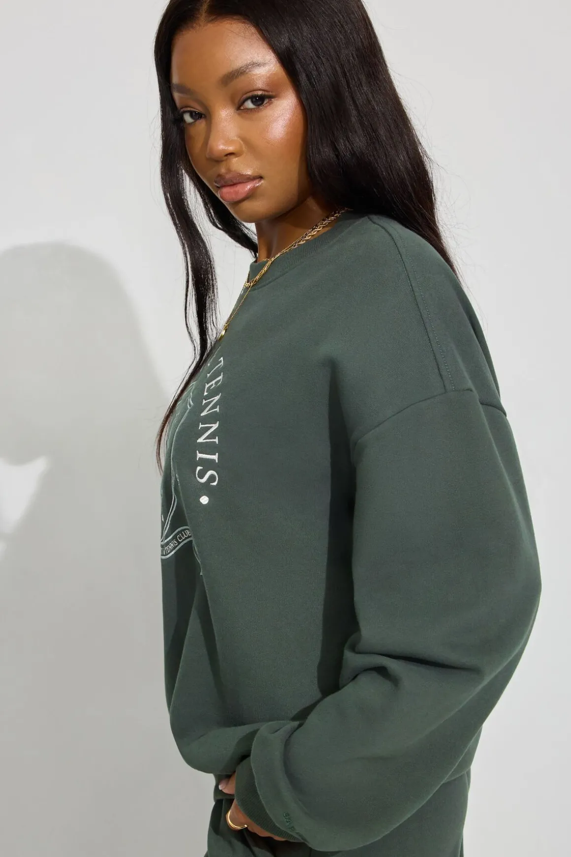 Fashion UltraFleece Crewneck Sweatshirt Matching Sets|Hoodies & Sweatshirts