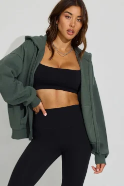 Cheap UltraFleece Full Zip Hoodie Matching Sets|Tops