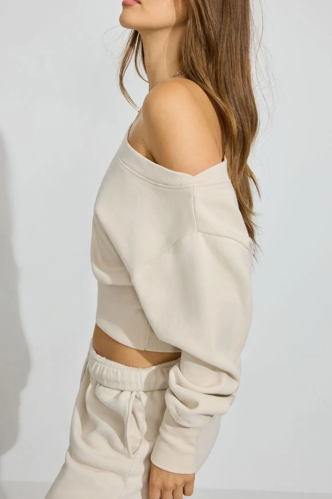 Cheap UltraFleece Off Shoulder Sweater Hoodies & Sweatshirts|Hoodies & Sweatshirts