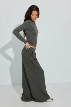 Hot UltraFleece Super Wide Leg Sweatpants Matching Sets|Fleece