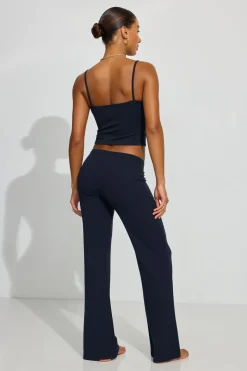 Cheap Waffle Flare Pants Matching Sets|Lounge & Sleep